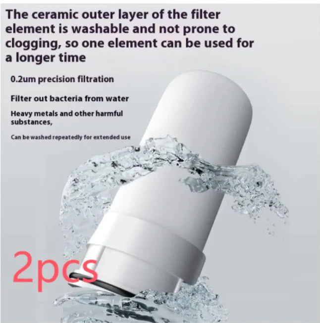 Installation-Free Faucet Water Purifier - Direct Drink Front Filter for Household Use